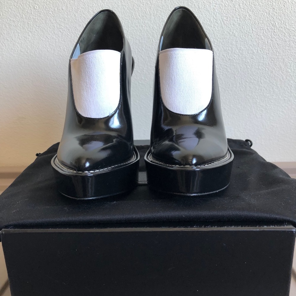 Alexander Wang Black Marine Leather Pumps 39 - Picture 4 of 8